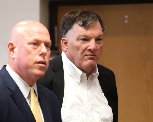 Gilgo Beach murder suspect Rex Heuermann in court during a pre-trial conference.